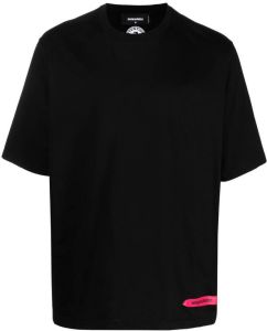 Dsquared2 Katoenen T-shirt Zwart