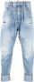 DSQUARED2 cropped baggy-fit jeans Blauw - Thumbnail 1
