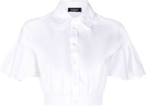Dsquared2 Cropped blouse Wit