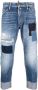 Dsquared2 Cropped broek Blauw - Thumbnail 1