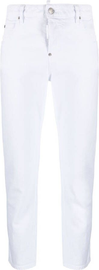 Dsquared2 Cropped jeans Wit