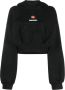 DSQUARED2 Cropped hoodie Zwart - Thumbnail 1