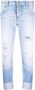 DSQUARED2 Cropped jeans Blauw - Thumbnail 1