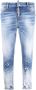 DSQUARED2 Cropped jeans Blauw - Thumbnail 1