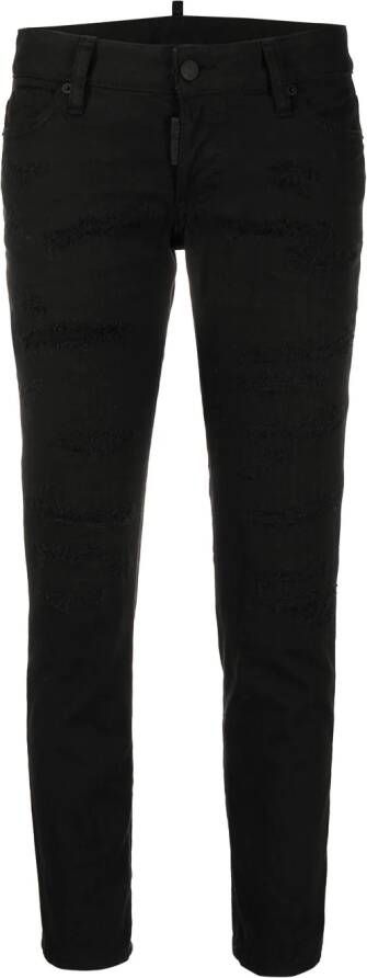 DSQUARED2 Cropped jeans Zwart