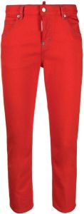 Dsquared2 Cropped jeans Rood