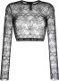 DSQUARED2 Cropped top Zwart - Thumbnail 1