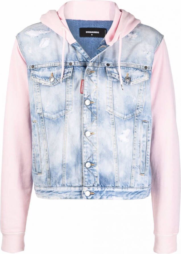 DSQUARED2 Denim jack Blauw