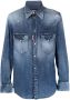 DSQUARED2 distressed denim shirt Blauw - Thumbnail 1