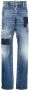 DSQUARED2 distressed-effect patchwork jeans Blauw - Thumbnail 1