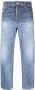 Dsquared2 Jeans met gerafelde afwerking Blauw - Thumbnail 1