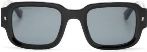 Dsquared2 Eyewear Icon logo-embossed sunglasses Zwart