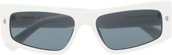 Dsquared2 Eyewear Zonnebril met vierkant montuur Wit