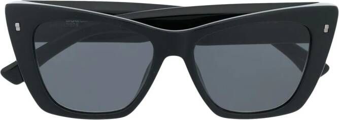 DSQUARED2 EYEWEAR Zonnebril met cat-eye montuur Zwart