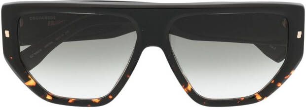 Dsquared2 Eyewear Zonnebril met logoprint Zwart