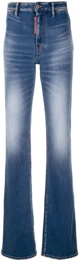 DSQUARED2 Flared jeans Blauw