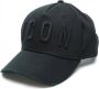 DSQUARED2 geborduurd pictogram baseball cap Zwart - Thumbnail 1