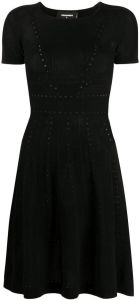 Dsquared2 Gebreide mini-jurk Zwart