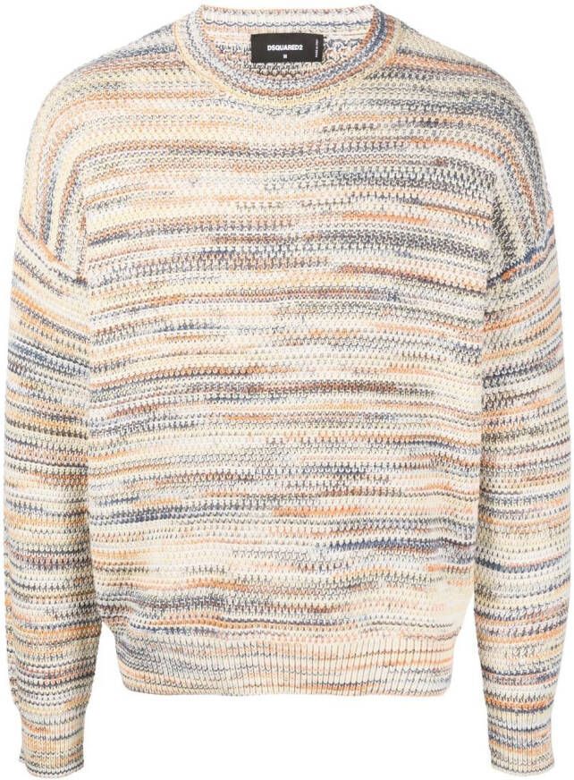 Dsquared2 Gebreide trui Geel