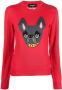 DSQUARED2 Gebreide trui Rood - Thumbnail 1