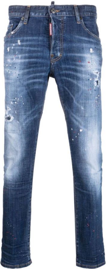 DSQUARED2 Gerafelde jeans Blauw