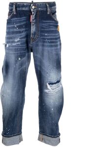 Dsquared2 Gerafelde jeans Blauw