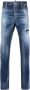 DSQUARED2 Gerafelde jeans Blauw - Thumbnail 1