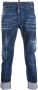 Dsquared2 Gerafelde jeans Blauw - Thumbnail 1
