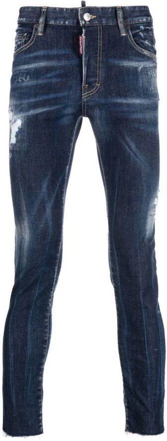 DSQUARED2 Gerafelde jeans Blauw
