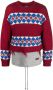 DSQUARED2 Gerafelde trui Rood - Thumbnail 1