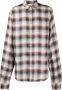 DSQUARED2 Geruit overhemd Wit - Thumbnail 1