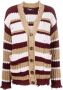 DSQUARED2 Gestreept vest Bruin - Thumbnail 1