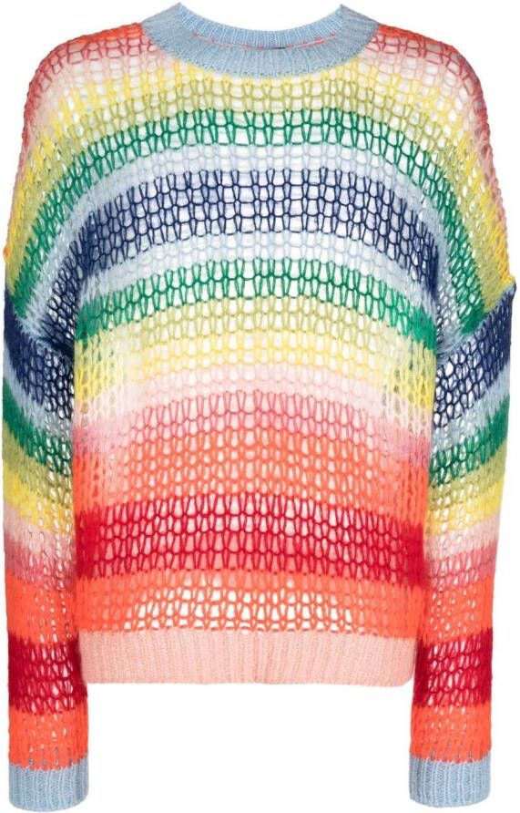 DSQUARED2 Gestreepte trui Blauw