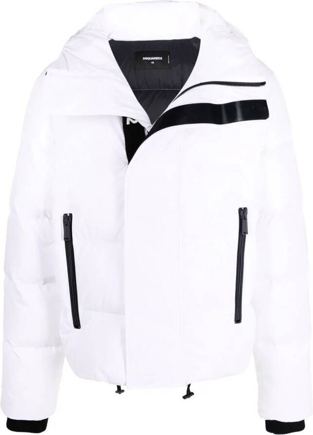 DSQUARED2 Road Man donsjack Wit