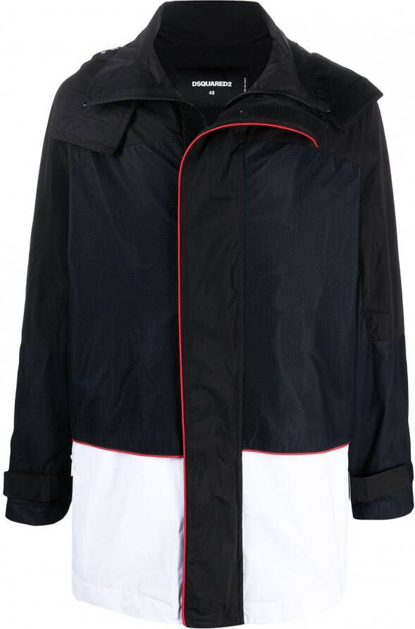 Dsquared2 Gewatteerde jas Zwart