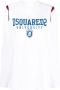 DSQUARED2 graphic-print cotton T-shirt Wit - Thumbnail 1