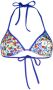 Dsquared2 Bikini met print Blauw - Thumbnail 1