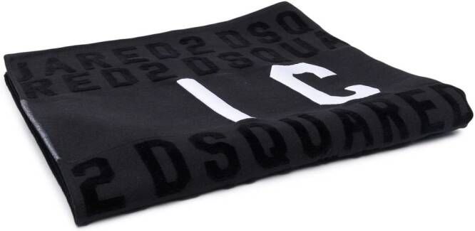 DSQUARED2 Be Icon strandlaken Zwart