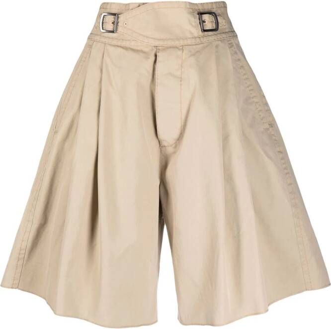 DSQUARED2 High waist shorts Beige