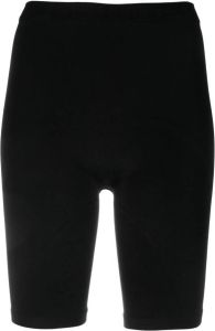 Dsquared2 High waist shorts Zwart