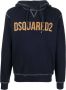 DSQUARED2 Hoodie met logoprint Blauw - Thumbnail 1