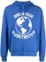 DSQUARED2 Hoodie met logoprint Blauw - Thumbnail 1