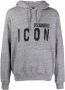 DSQUARED2 Hoodie met logoprint Grijs - Thumbnail 1
