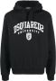 DSQUARED2 Hoodie met logoprint Zwart - Thumbnail 1