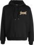DSQUARED2 Hoodie met logoprint Zwart - Thumbnail 1