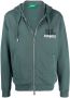 DSQUARED2 Hoodie met rits Groen - Thumbnail 1