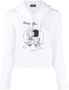 DSQUARED2 Hoodie met tekst Wit - Thumbnail 1