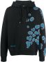 DSQUARED2 Hoodie met tie-dye print Zwart - Thumbnail 1