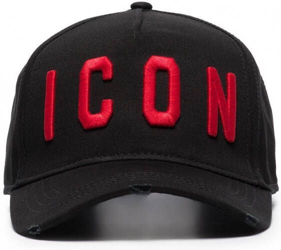 DSQUARED2 Icon honkbalpet Zwart