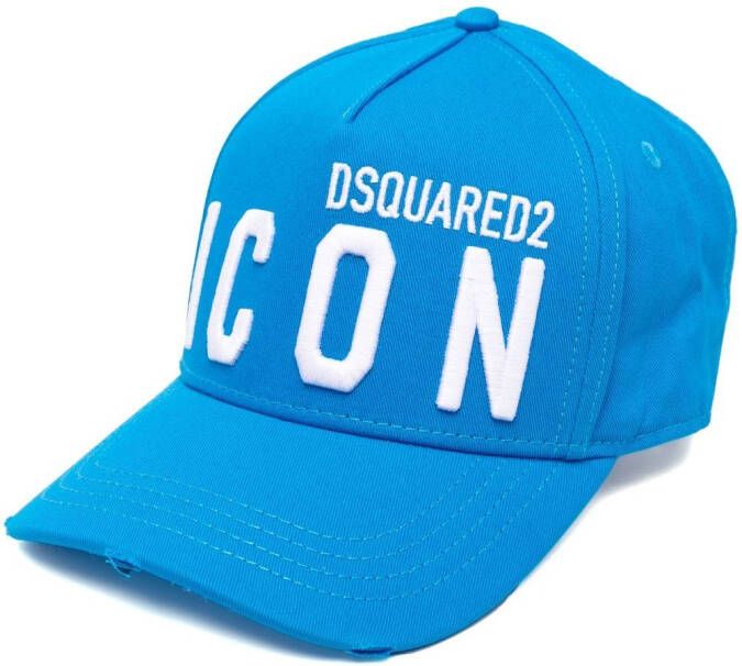 Dsquared2 Pet met Icon-logodetail Blauw